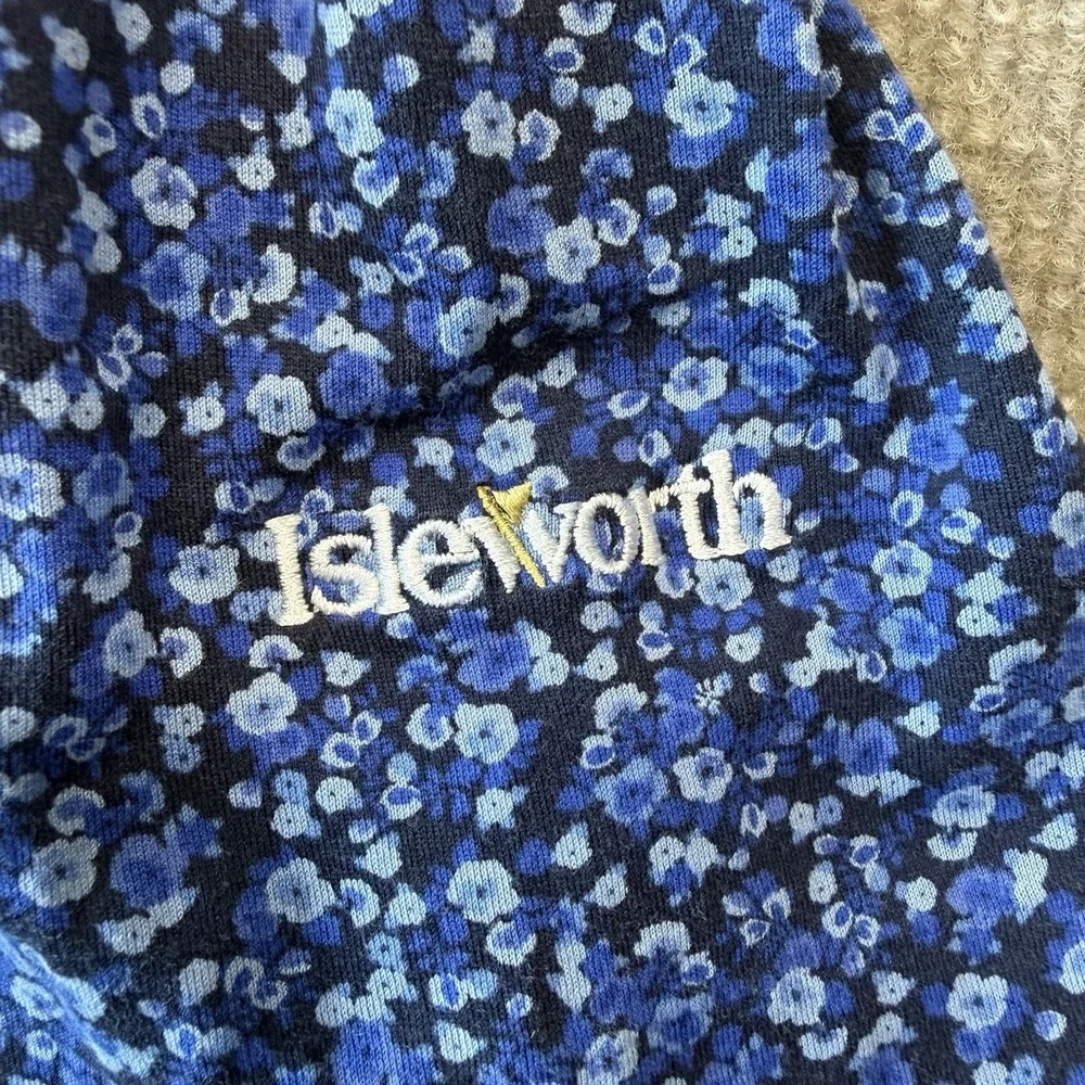 Polo Ralph Lauren Men's Size XL Blue Floral Polo Golf Shirt Classic Fit Cotton